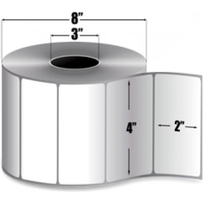 Intermec Duratherm II Barcode Label