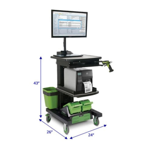 Newcastle Systems Mobile Cart