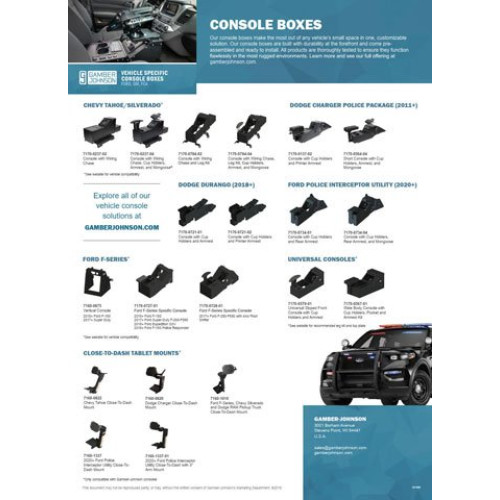 Gamber-Johnson Spare Parts